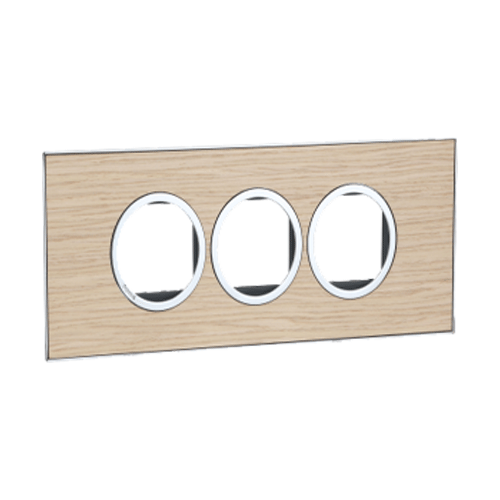 Legrand Arteor 6M Wood Cover Plate With Frame, 5763 69